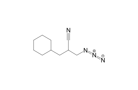.beta.-Azido-alpha.-(cyclohexylmethyl)propionitrile