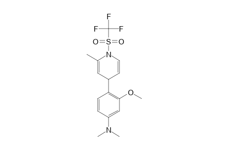 [3-METHOXY-4-(2-METHYL-1-TRIFLUOROMETHANESULFONYL-1,4-DIHYDRO-PYRIDIN-4-YL)-PHENYL]-DIMETHYL-AMINE