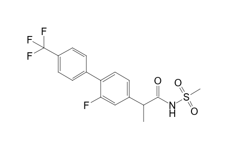 N-{2-[2-Fluoro-4'-(trifluoromethyl)biphenyl-4-yl]propionyl}-methanesulfonamide