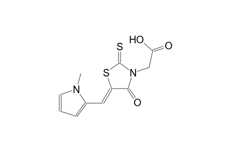 {(5Z)-5-[(1-methyl-1H-pyrrol-2-yl)methylene]-4-oxo-2-thioxo-1,3-thiazolidin-3-yl}acetic acid