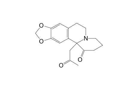 9-Acetylmethyl)-4-aza-13,15-dioxatetracyclo[8.7.0.0(4,9).12,16)]heptadeca-1(10),11,16-trien-8-one