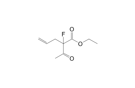 2-Acetyl-2-fluoro-4-pentenoic acid ethyl ester