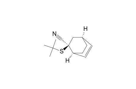 Bicyclo[2.2.2]oct-5-ene-2-carbonitrile, 2-[(1,1-dimethylethyl)thio]-, (1.alpha.,2.alpha.,4.alpha.)-