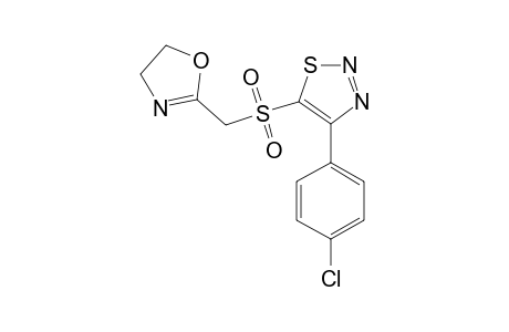 5-(4',5'-DIHYDROOXAZOL-2'-YL-METHYLSULFONYL)-4-PARA-CHLOROPHENYL-1,2,3-THIADIAZOLE