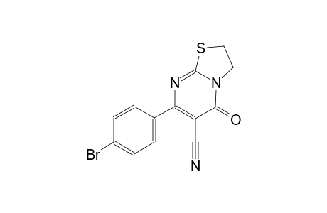 7-(4-bromophenyl)-5-oxo-2,3-dihydro-5H-[1,3]thiazolo[3,2-a]pyrimidine-6-carbonitrile