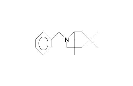 6-Benzyl-6-aza-1,3,3-trimethyl-bicyclo(3.2.1)octane