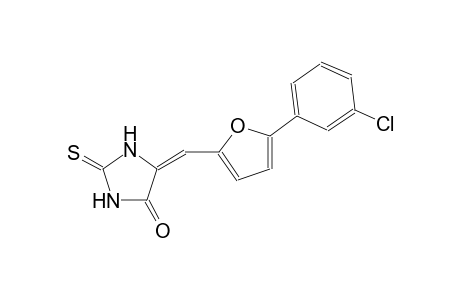 4-imidazolidinone, 5-[[5-(3-chlorophenyl)-2-furanyl]methylene]-2-thioxo-, (5E)-