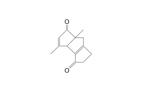 8b,11-Dimethyl-tricyclo(6.3.0.0/2,6/)undeca-2,10-diene-3,9-dione