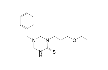 5-benzyl-1-(3-ethoxypropyl)tetrahydro-1,3,5-triazine-2(1H)-thione