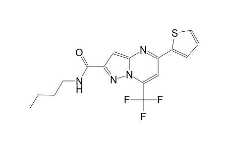 pyrazolo[1,5-a]pyrimidine-2-carboxamide, N-butyl-5-(2-thienyl)-7-(trifluoromethyl)-