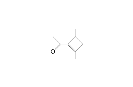 1-Acetyl-2,4-dimethyl-1-cyclobutene