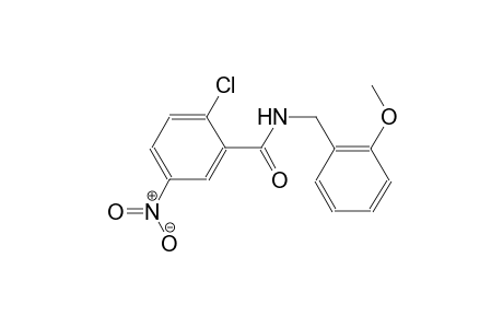 2-chloro-N-(2-methoxybenzyl)-5-nitrobenzamide