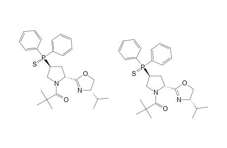 (2R,5'R,4S)-N-TERT.-BUTOXYCARBONYL-2-(4',5'-DIHYDRO-5'-ISOPROPYL-1',3'-OXAZOL-2'-YL)-4-DIPHENYLPHOSPHINOTHIOYLPROLINE