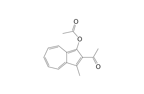 (2-acetyl-3-methyl-azulen-1-yl) acetate