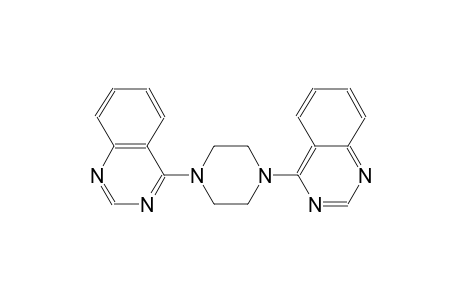 quinazoline, 4-[4-(4-quinazolinyl)-1-piperazinyl]-