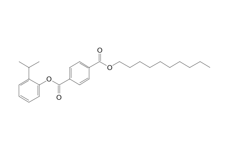 Terephthalic acid, decyl 2-isopropylphenyl ester