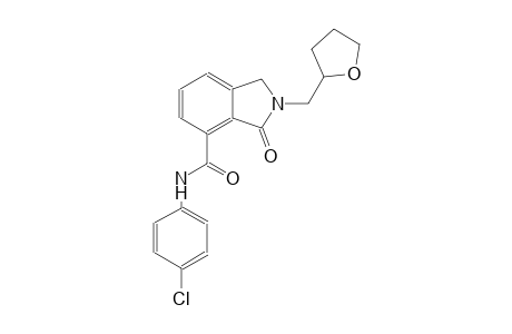 1H-isoindole-4-carboxamide, N-(4-chlorophenyl)-2,3-dihydro-3-oxo-2-[(tetrahydro-2-furanyl)methyl]-