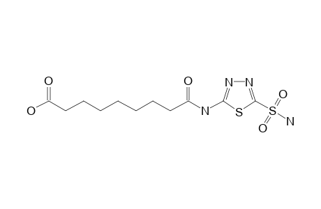 9-keto-9-[(5-sulfamoyl-1,3,4-thiadiazol-2-yl)amino]pelargonic acid