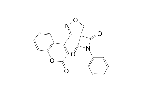 3-(2-Oxo-2H-1]benzopyran-4'-yl)-4,5-dihydroisoxazole-4-carboxyllic acid-N-phenylimide