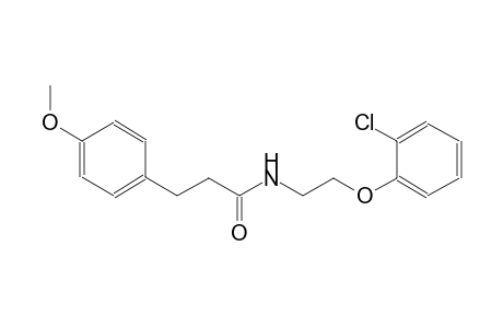 N-[2-(2-Chlorophenoxy)ethyl]-3-(4-methoxyphenyl)propanamide