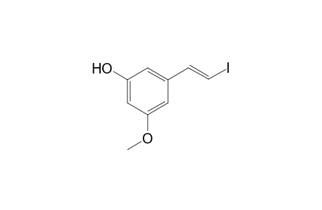 1-(E)-(3-Hydroxy-5-methoxy)-styryl iodide