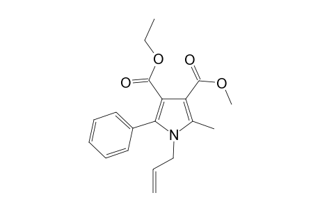 3-Ethyl 4-methyl 1-allyl-5-methyl-2-phenyl-1H-pyrrole-3,4-dicarboxylate