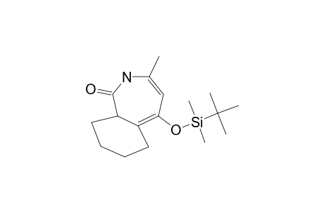 2-AZA-1-OXO-3-METHYL-5-TERT.-BUTYLDIMETHYLSILOXY-4,5-DIHYDROBICYCLO-[4.5.0]-DECANE