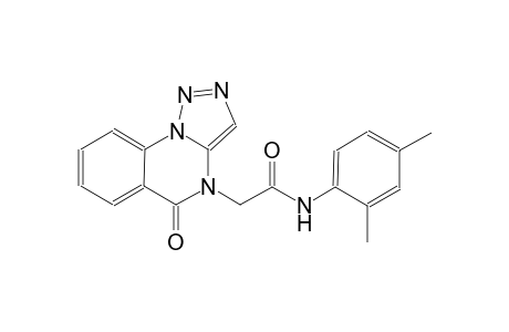 [1,2,3]triazolo[1,5-a]quinazoline-4-acetamide, N-(2,4-dimethylphenyl)-4,5-dihydro-5-oxo-