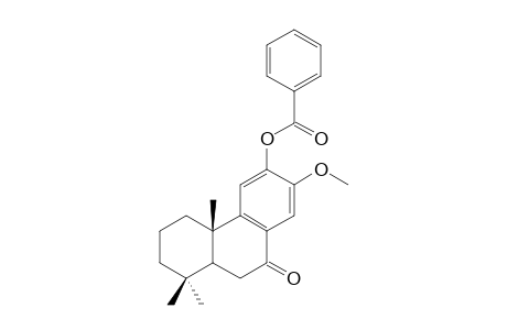 13-methoxy-7-oxopodocarpa-8,11,13-trien-12-yl benzoate