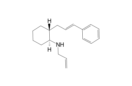trans-N-Allyl-2-cinnamylcyclohexylamine