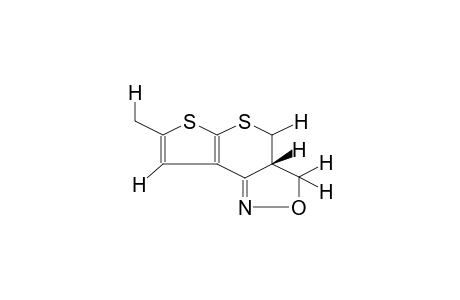 7-METHYL-3,3A-DIHYDRO[4H]THIENO[2,3-B]THIOPYRANO[4,5-C]ISOXALINE
