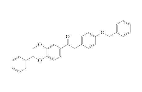 1-(3-methoxy-4-benzyloxyphenyl)-2-(4-benzyloxyphenyl)-ethanone