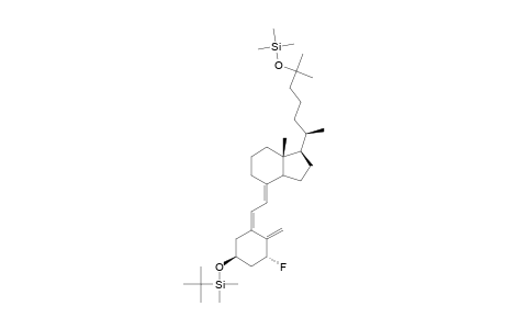 [[(1.alpha.,3.beta.,5Z,7E)-3-[[(1,1-dimethylethyl)dimethylsilyl]-oxy]-1-fluoro-9,10-secochlesta-5,7,10(19)-trien-25-yl]oxy]-trimethylsilane