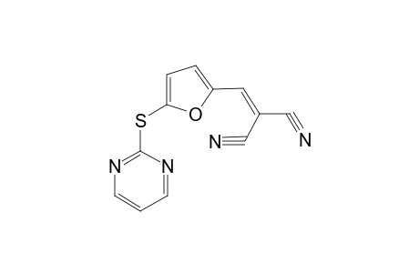 2-([5-(2-Pyrimidinylsulfanyl)-2-furyl]methylene)malononitrile