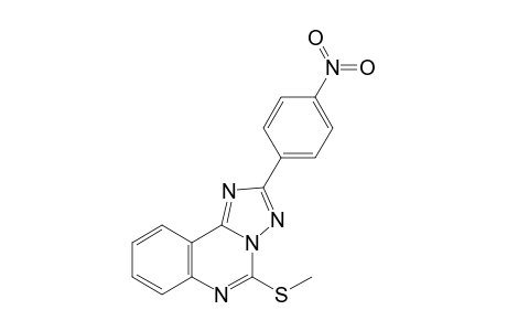 5-(methylthio)-2-(4-nitrophenyl)-[1,2,4]triazolo[1,5-c]quinazoline