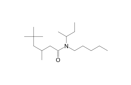 Hexanamide, 3,5,5-trimethyl-N-(2-butyl)-N-pentyl-