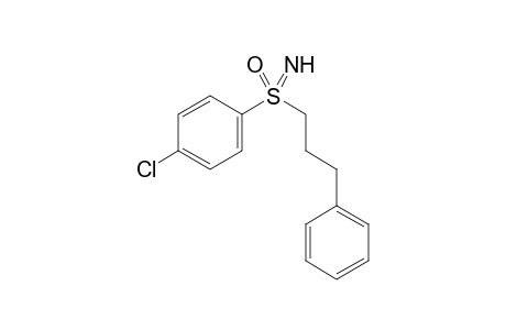 S-(4-Chlorophenyl)-S-(3-phenylpropyl)sulfoximine