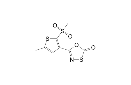 5-(2-mesyl-5-methyl-3-thienyl)-1,3,4-oxathiazol-2-one