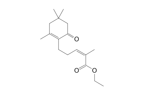 (Z)-Ethyl-2-methyl-5-(2,4,4-trimethyl-6-oxo-1-cyclohex-1-enyl)-2-pentenoate