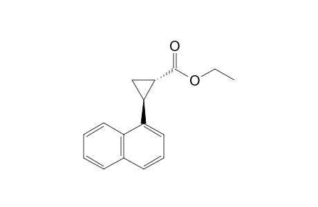 rac-trans-Ethyl 2-(naphthalen-1-yl)cyclopropane-1-carboxylate