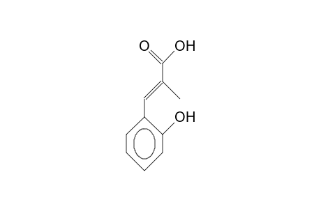 2-Hydroxy.alpha.-methyl-cinnamic acid