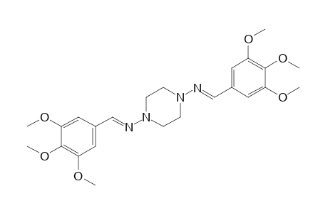 1,4-bis[(3,4,5-trimethoxybenzylidene)amino]piperazine