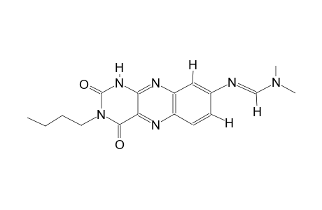 N'-(3-butyl-2,4-dioxo-1,2,3,4-tetrahydrobenzo[g]pteridin-8-yl)-N,N-dimethylimidoformamide