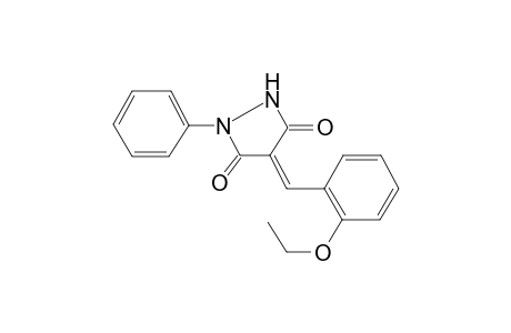 (4E)-4-(2-Ethoxybenzylidene)-1-phenyl-3,5-pyrazolidinedione