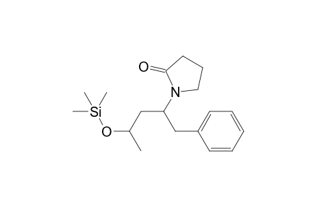 1-(1-phenyl-4-(trimethylsilyloxy)pentan-2-yl)pyrrolidin-2-one