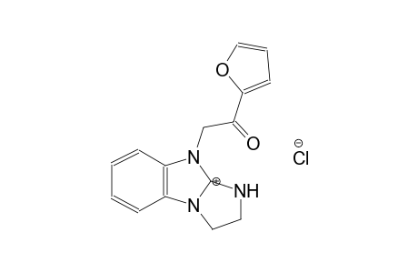 9-(2-(furan-2-yl)-2-oxoethyl)-3,9-dihydro-2H-benzo[d]imidazo[1,2-a]imidazol-1-ium chloride
