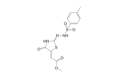 (Z)-Methyl 2-[(Z-4-oxo-2-(2-tosylhydrazono)thiazolidin-5-ylidene] acetate