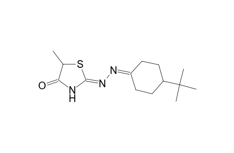(2Z)-5-Methyl-1,3-thiazolidine-2,4-dione 2-[(4-tert-butylcyclohexylidene)hydrazone]