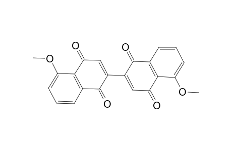 5,5'-Dimethoxy-2,2'-binaphthalene-1,1',4,4'-tetrone
