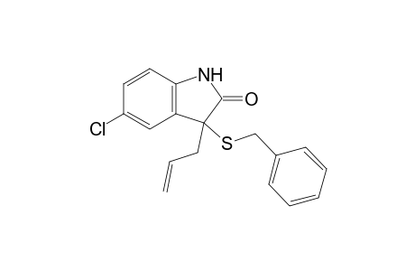 3-Allyl-3-(benzylthio)-5-chloroindolin-2-one